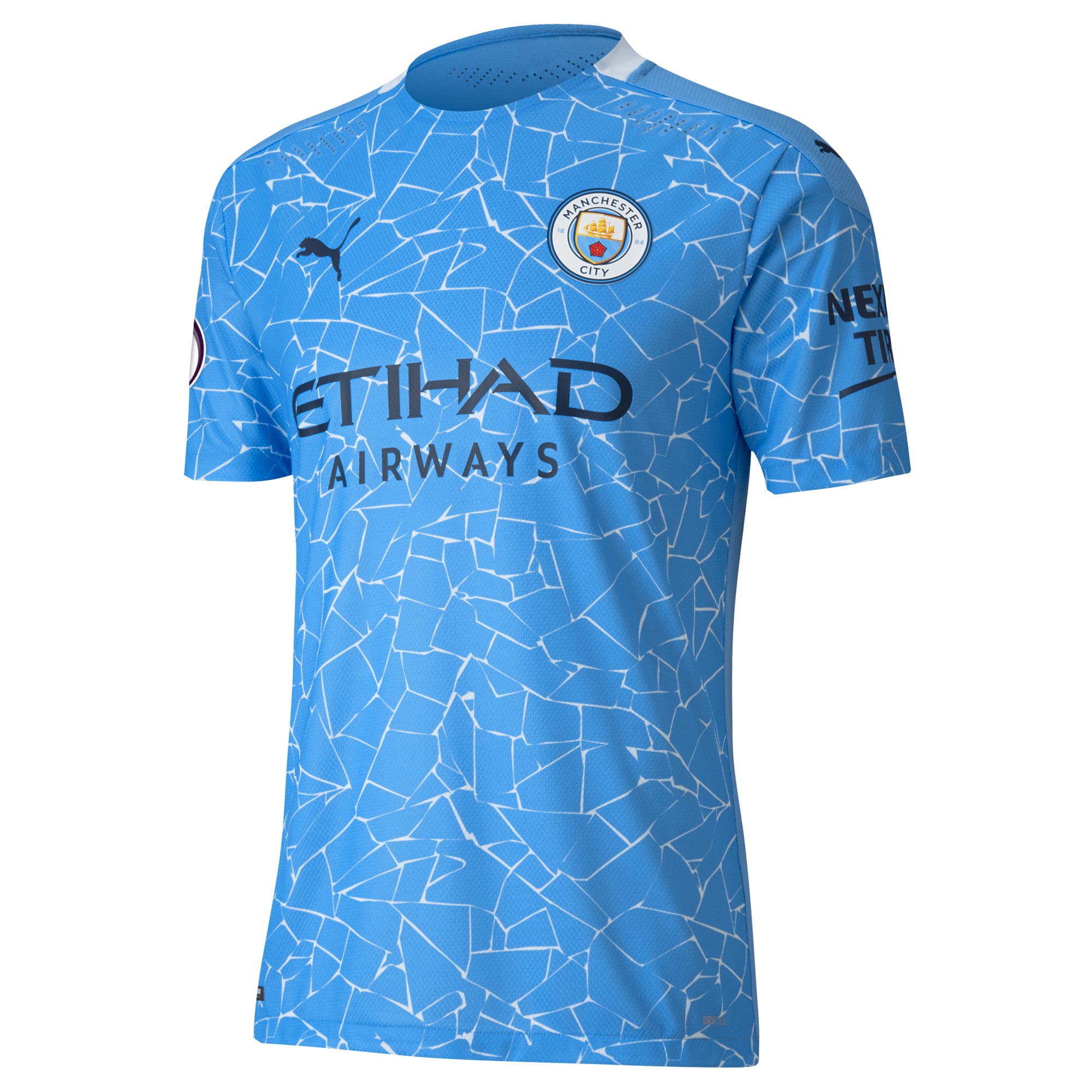 Sergio Agüero Manchester City Puma 2020/21 Home Authentic Player