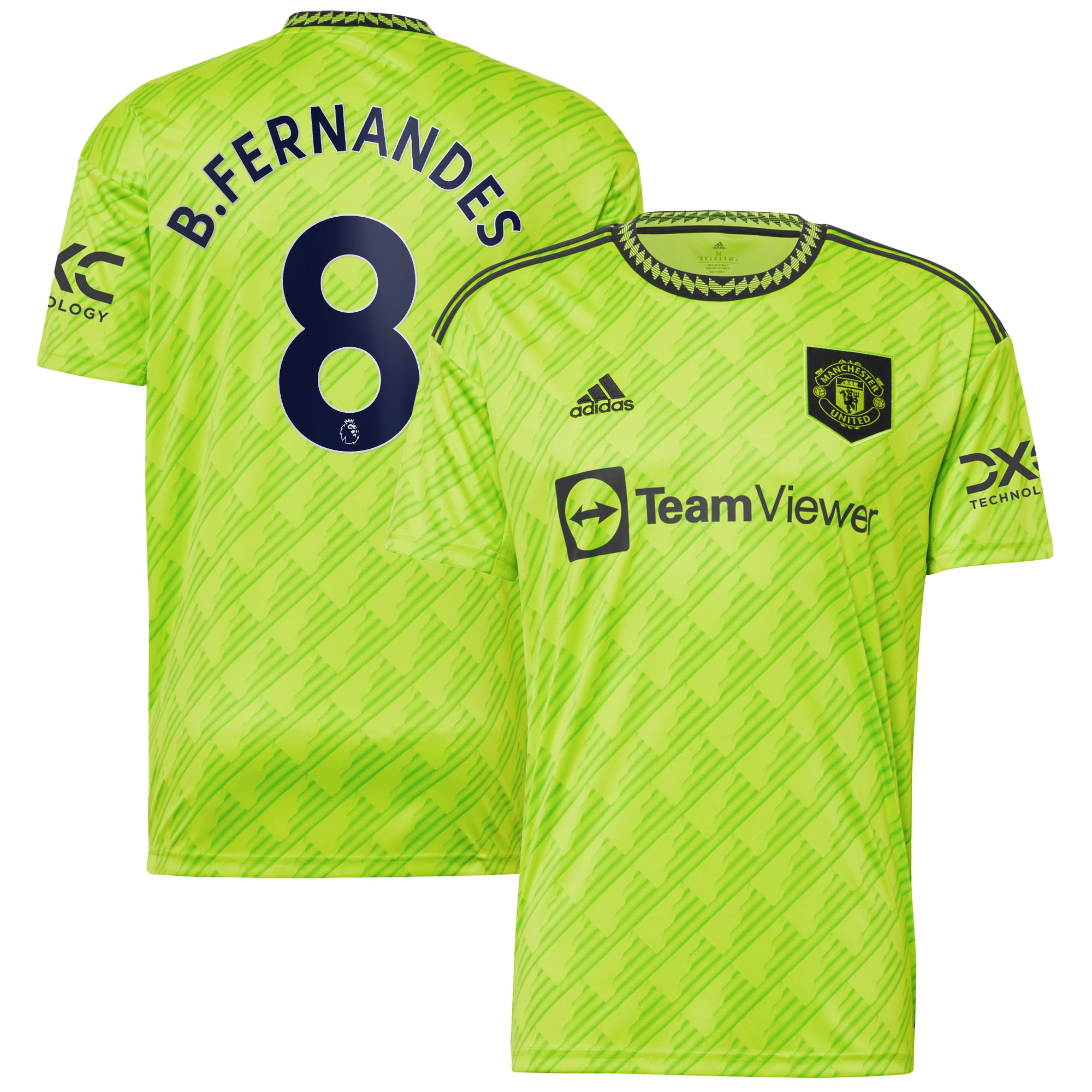 Bruno Fernandes Manchester United adidas 2022/23 Third Replica