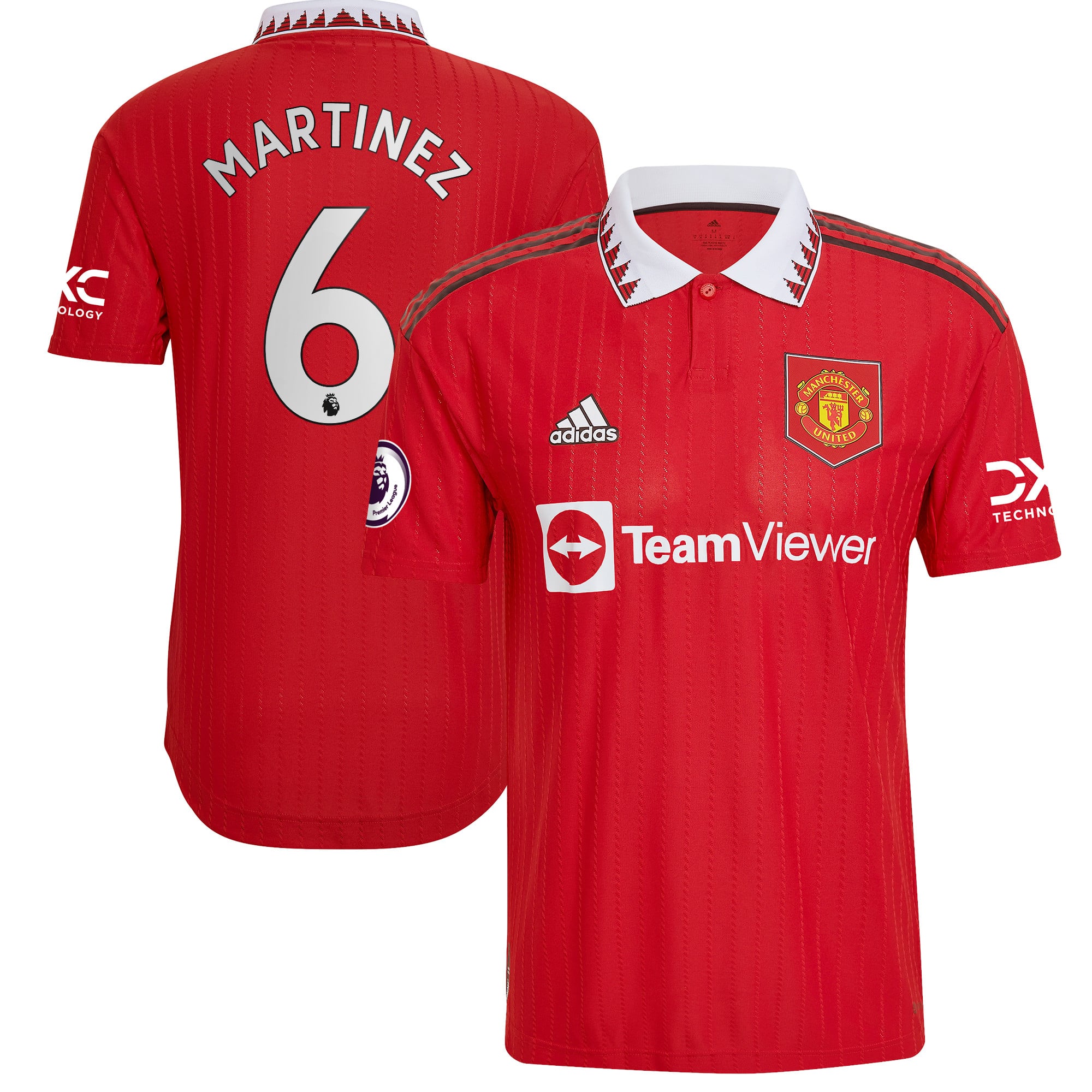 Lisandro Martínez Manchester United adidas 2022/23 Home Authentic