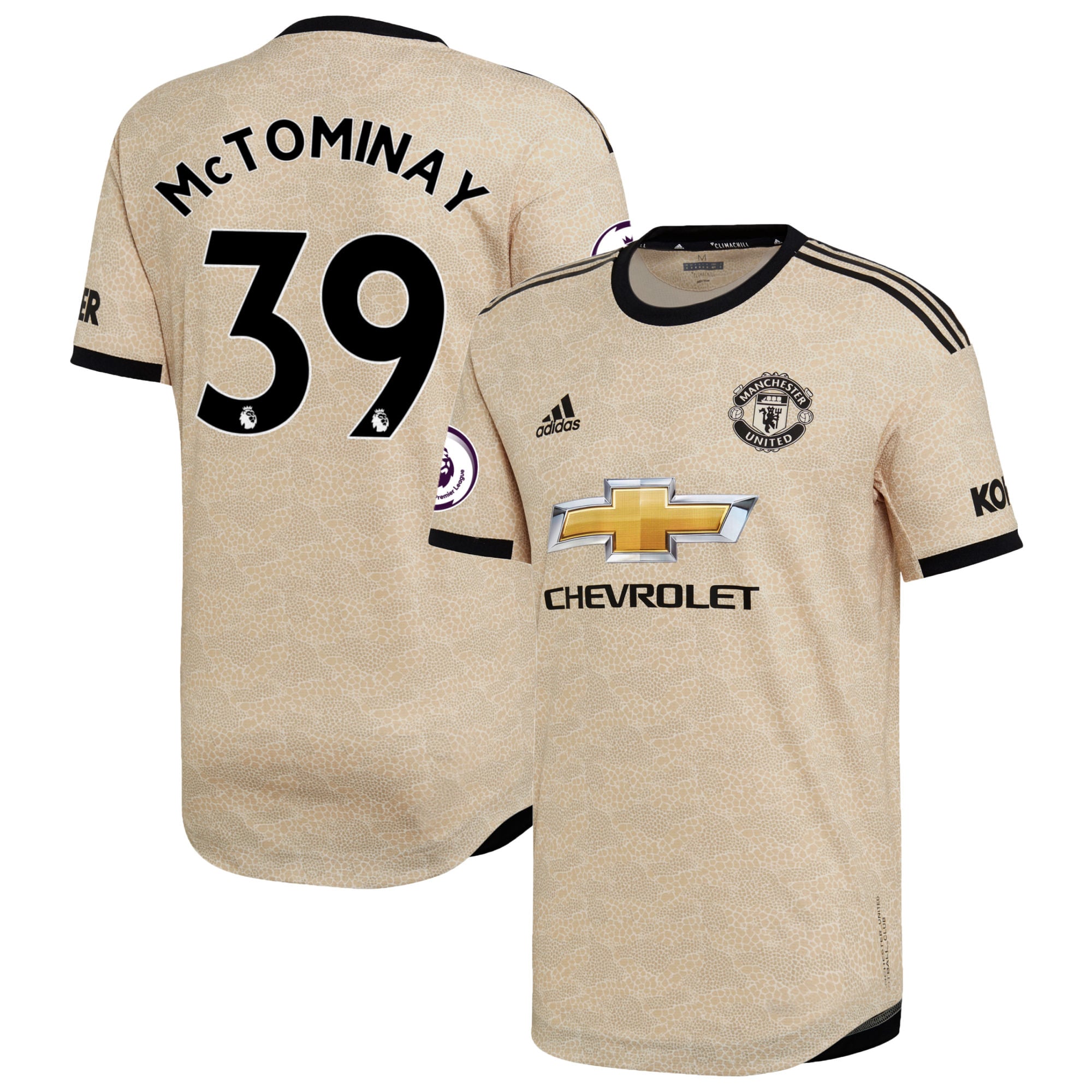 Scott McTominay Manchester United adidas 2019/20 Away Authentic