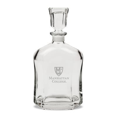 Manhattan Jaspers 23.75oz. Crystal Whisky Decanter