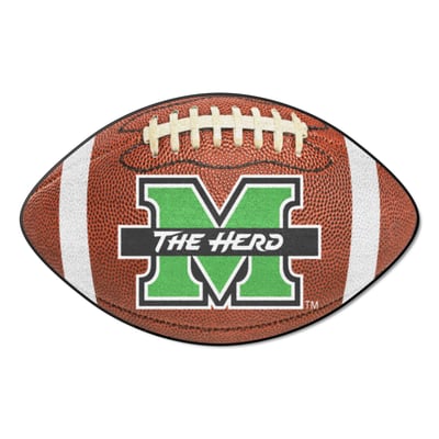 Marshall Thundering Herd Logo Brands 22" x 29.5" Football Mat