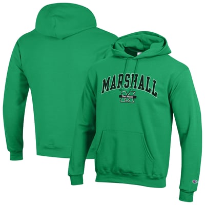 Marshall Thundering Herd Champion Powerblend Hoodie - Kelly Green