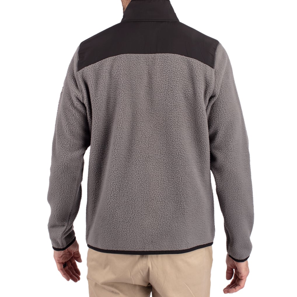 Marshall Thundering Herd Cutter & Buck Cascade Eco Fleece Full-Zip Jacket - Gray