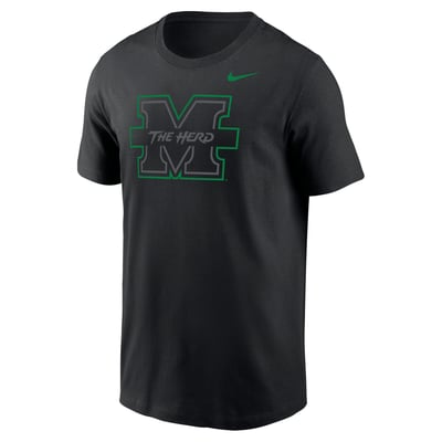  Marshall Thundering Herd Nike Color Pop Dri-FIT T-Shirt - Black