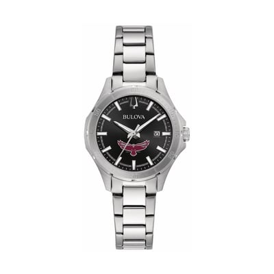 Maryland Eastern Shore Hawks Bulova Women's Stainless Steel Classic Sport Watch - Black