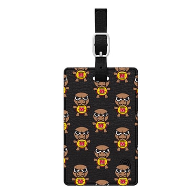Maryland Terrapins Mascot Tokyodachi Luggage Tag - Black