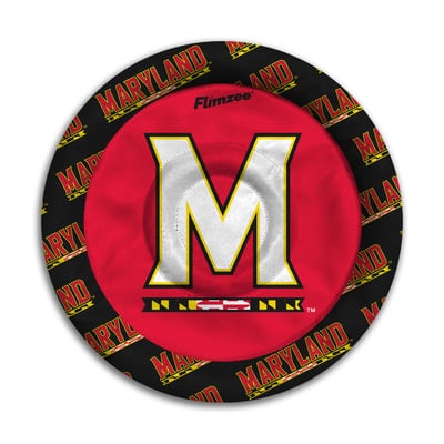 Maryland Terrapins Fanpoint Flimzee Bean Bag Flying Disc
