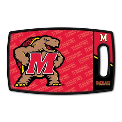 Maryland Terrapins Fanpoint Logo Series Cutting Board