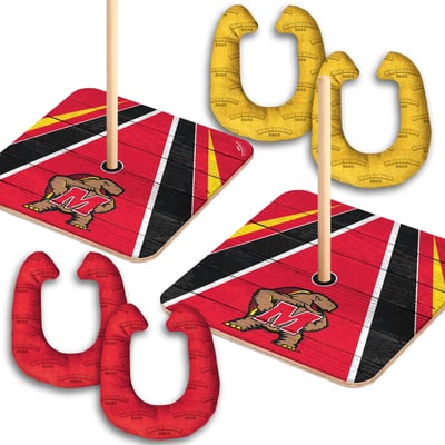 Maryland Terrapins IDNA Horseshoe Bags Game