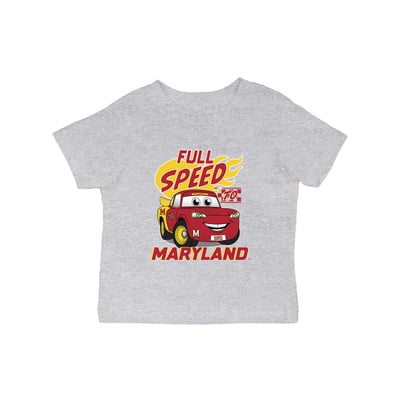 Maryland Terrapins Vive La Fete Infant Full Speed T-Shirt - Gray