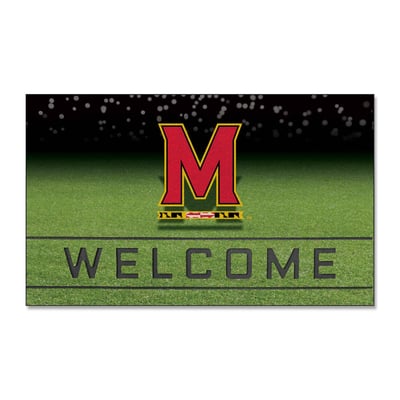 Maryland Terrapins Logo Brands 18" x 30" Crumb Rubber Door Mat