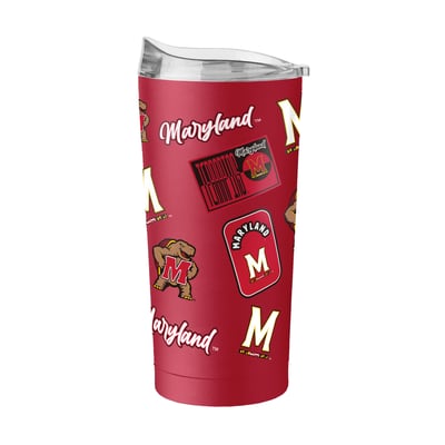  Maryland Terrapins Logo Brands 20oz. Dreamweave Powder Coat Tumbler