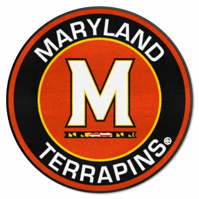 Maryland Terrapins Logo Brands 27" Diameter Roundel Mat
