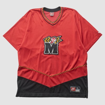 Maryland Terrapins Nike 90s T-shirt - Red - 2XL by Fanatics Real Vintage