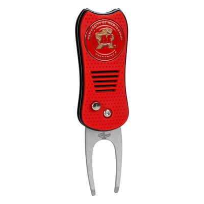 Maryland Terrapins Switchblade Divot Tool With Magnetic Ball Marker