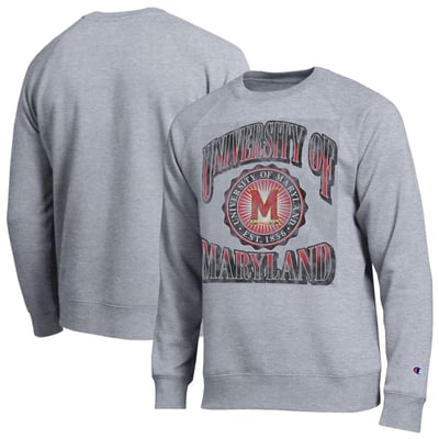 Maryland Terrapins Champion All-Star Sweatshirt - Heather Gray
