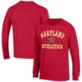 Maryland Terrapins Champion Athletics Logo Long Sleeve T-Shirt - Red