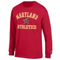 Maryland Terrapins Champion Athletics Logo Long Sleeve T-Shirt - Red