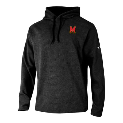  Maryland Terrapins Columbia Swingcraft Fleece Hoodie - Black