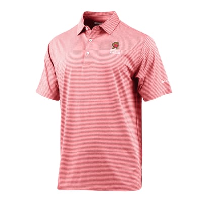  Maryland Terrapins Columbia Tempo Swing Polo - Red