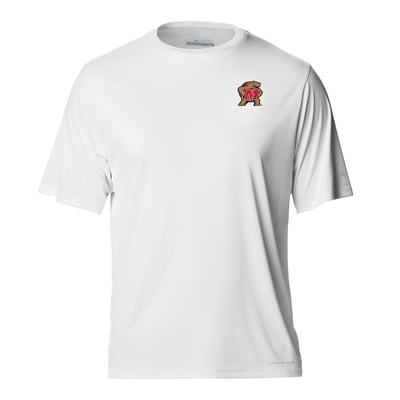  Maryland Terrapins Columbia Terminal Tackle Omni-Shade T-Shirt - White