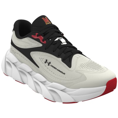  Maryland Terrapins Under Armour Halo Runner 2 Team Sneaker - Natural