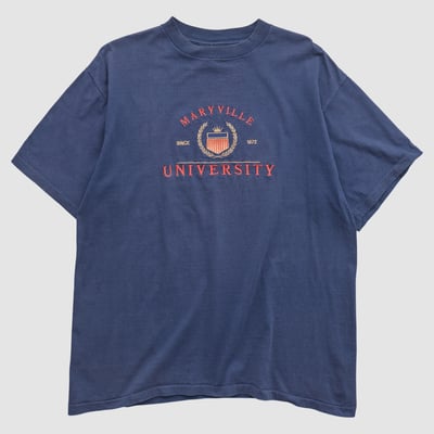 Maryville College Scots J & M Sportswear 90s T-shirt - Navy - XL by Fanatics Real Vintage