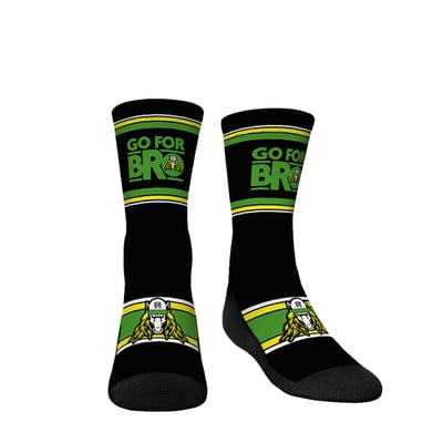  Matt Riddle Rock Em Youth Throwback Stripes Crew Socks - Black