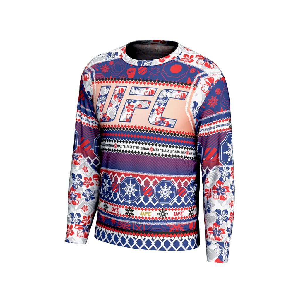 Max Holloway ProSphere 2025 Holiday Sweater - Blue