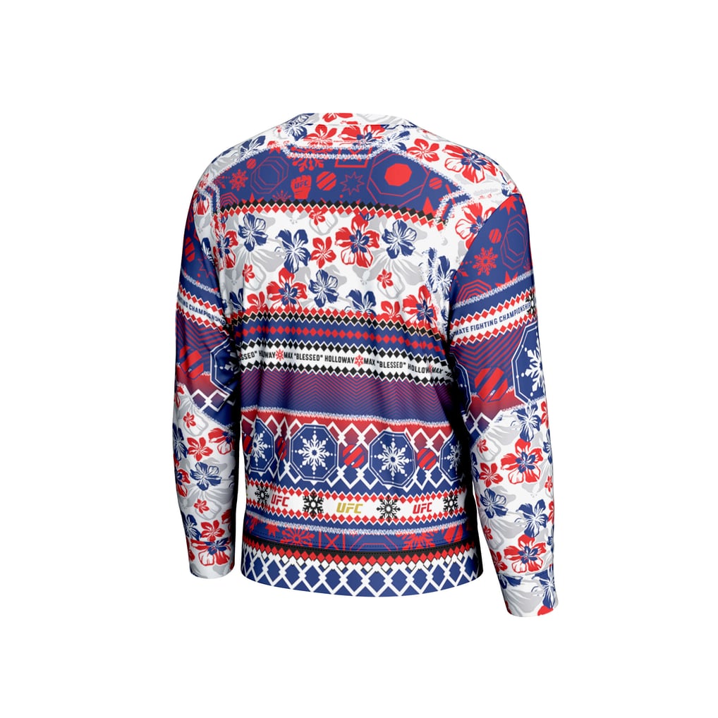Max Holloway ProSphere 2025 Holiday Sweater - Blue