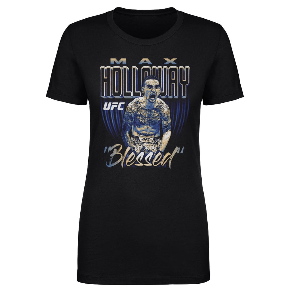 Max Holloway 500 Level Women's Bitmap T-Shirt - Black