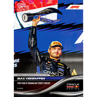 Max Verstappen - 2026 Formula 1® Topps NOW® - Card 67