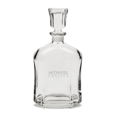 McDaniel Green Terror 23.75oz. Crystal Whisky Decanter