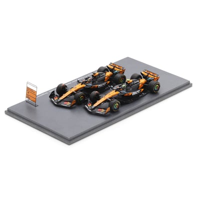 Spark Models Formula 1 McLaren F1 Team 1/43 Scale Die-Cast Car Two-Car Set 

