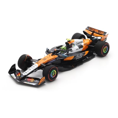 McLaren F1 Team  Spark Models 2025 Austin Grand Prix Winner #4 1:43 Scale Die-Cast Car