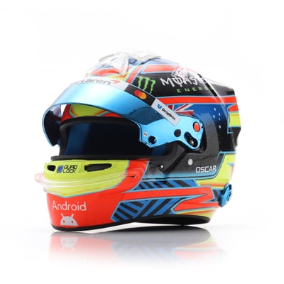  McLaren F1 Team Spark Models Mastercard 2026 1:5 Scale Helmet