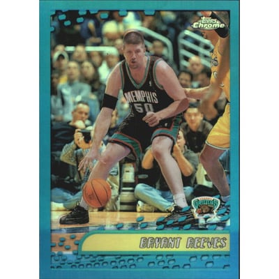 2001-02 Topps Chrome Refractors #105 Bryant Reeves