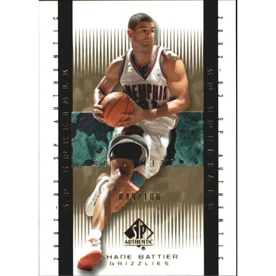 2002-03 SP Authentic Limited #142 Shane Battier SPEC