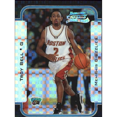 2003-04 Bowman Chrome X-fractors #131 Troy Bell