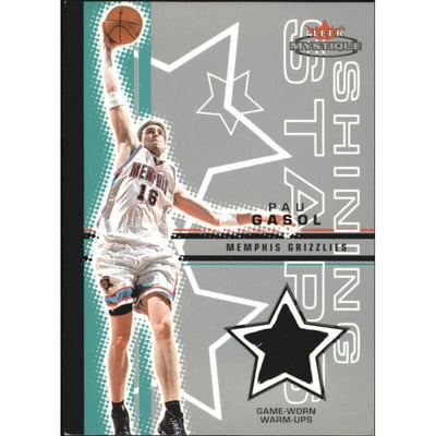 2003-04 Fleer Mystique Shining Stars Warmups #SSPG Pau Gasol
