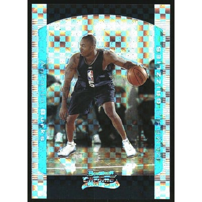 2004-05 Bowman Chrome X-Fractors #134 Antonio Burks