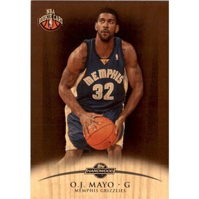 2008-09 Topps Hardwood Mahogany #103 O.J. Mayo Shooting