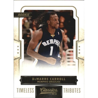 2009-10 Classics Timeless Tributes Gold #184 DeMarre Carroll