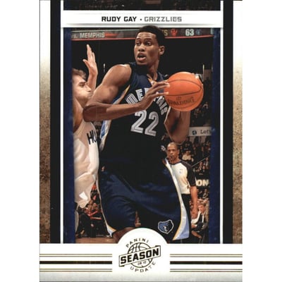 2009-10 Panini Season Update Gold #59 Rudy Gay