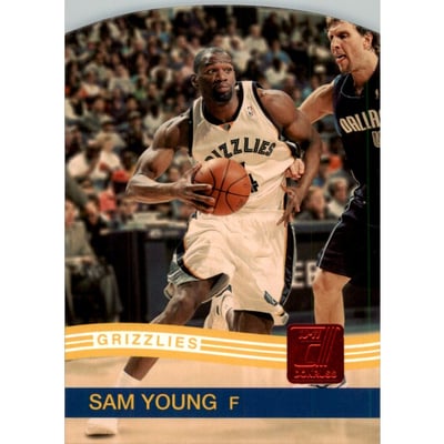 2010-11 Donruss Die Cuts Ruby #94 Sam Young