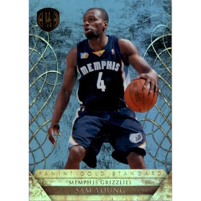 2010-11 Panini Gold Standard Platinum Gold #163 Sam Young