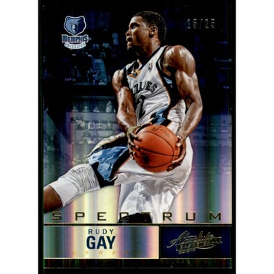 2012-13 Absolute Spectrum Gold #57 Rudy Gay