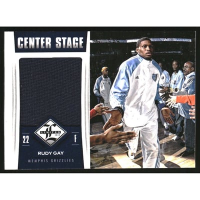 2012-13 Limited Center Stage Materials #11 Rudy Gay/66