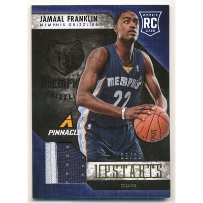 2013-14 Pinnacle Upstarts Jerseys Prime #23 Jamaal Franklin